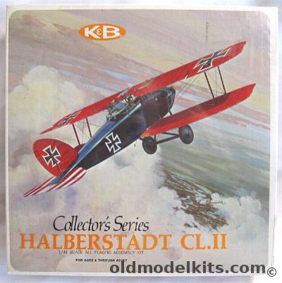 Aurora-KB 1/48 Halberstadt CL.II - (CLII CL-II), 1136-200 plastic model kit